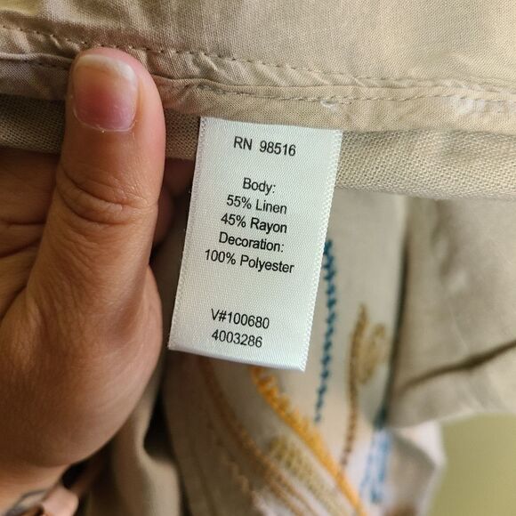 Coldwater Creek Embroidered Vest  - Picture 7 of 7